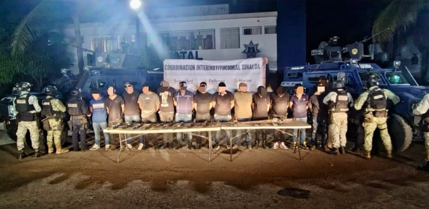 Detienen en Sinaloa a “L-12” y a otros 14 generadores de violencia en el norte de México