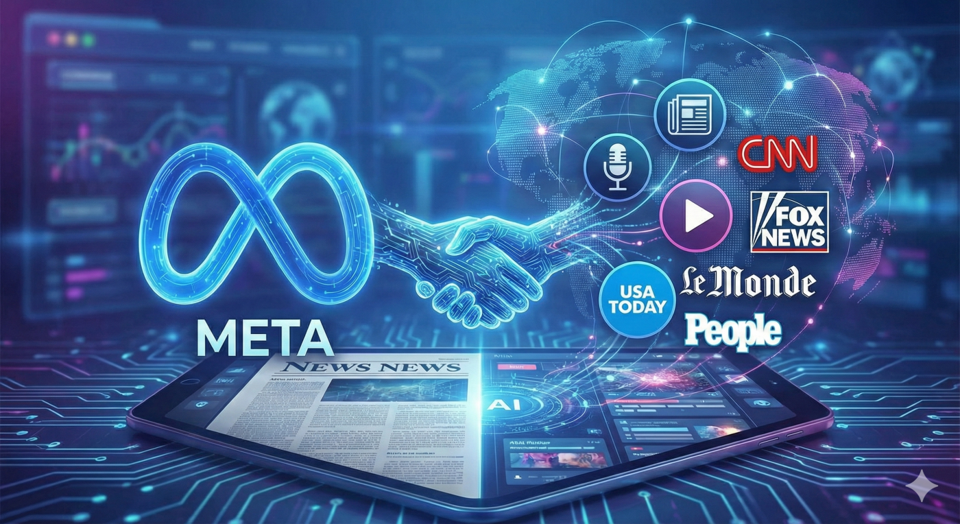 Acelera Meta la reconfiguración de los medios con acuerdos millonarios para su IA