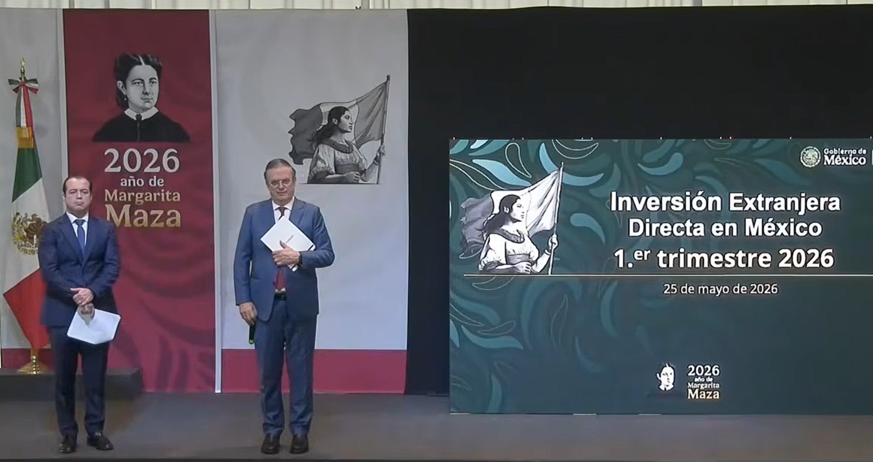 Registra México récord de Inversión Extranjera Directa con 23,591 mdd en primer trimestre de 2026