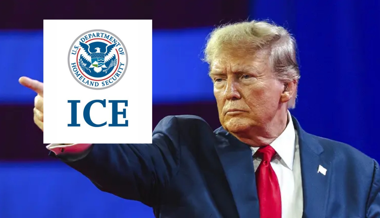 Cesa Donald Trump al director interino del ICE por supuesta lentitud en las deportaciones