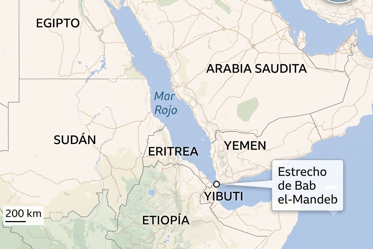 Cierre del estrecho de Bab el-Mandeb: La ruta alternativa de Arabia Saudita hacia Asia queda bajo jaque geopolítico