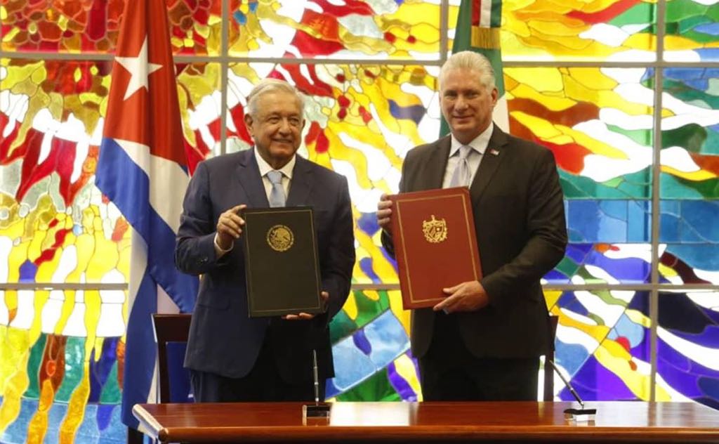 Firman convenios de salud y desarrollo bilateral entre México y Cuba