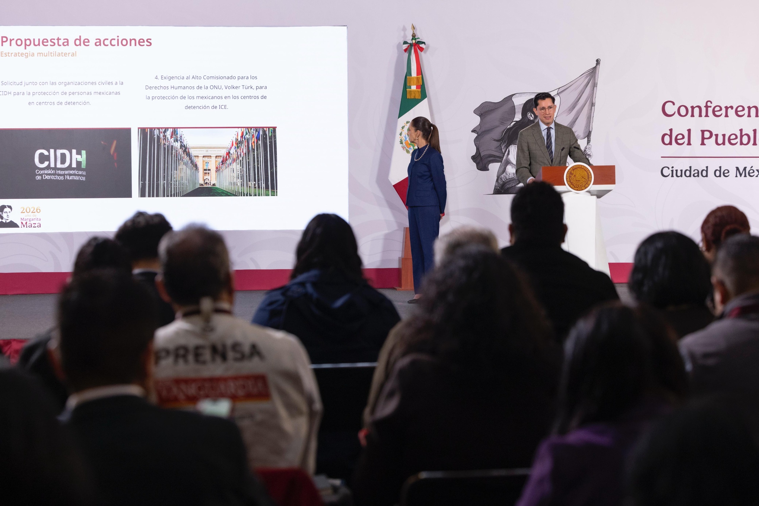 Inicia Gobierno de México acciones penales por muertes de mexicanos a manos del ICE