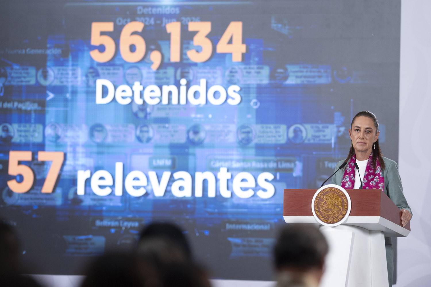 Suman más de 150 mil detenciones en gobiernos de López Obrador y Sheinbaum Pardo