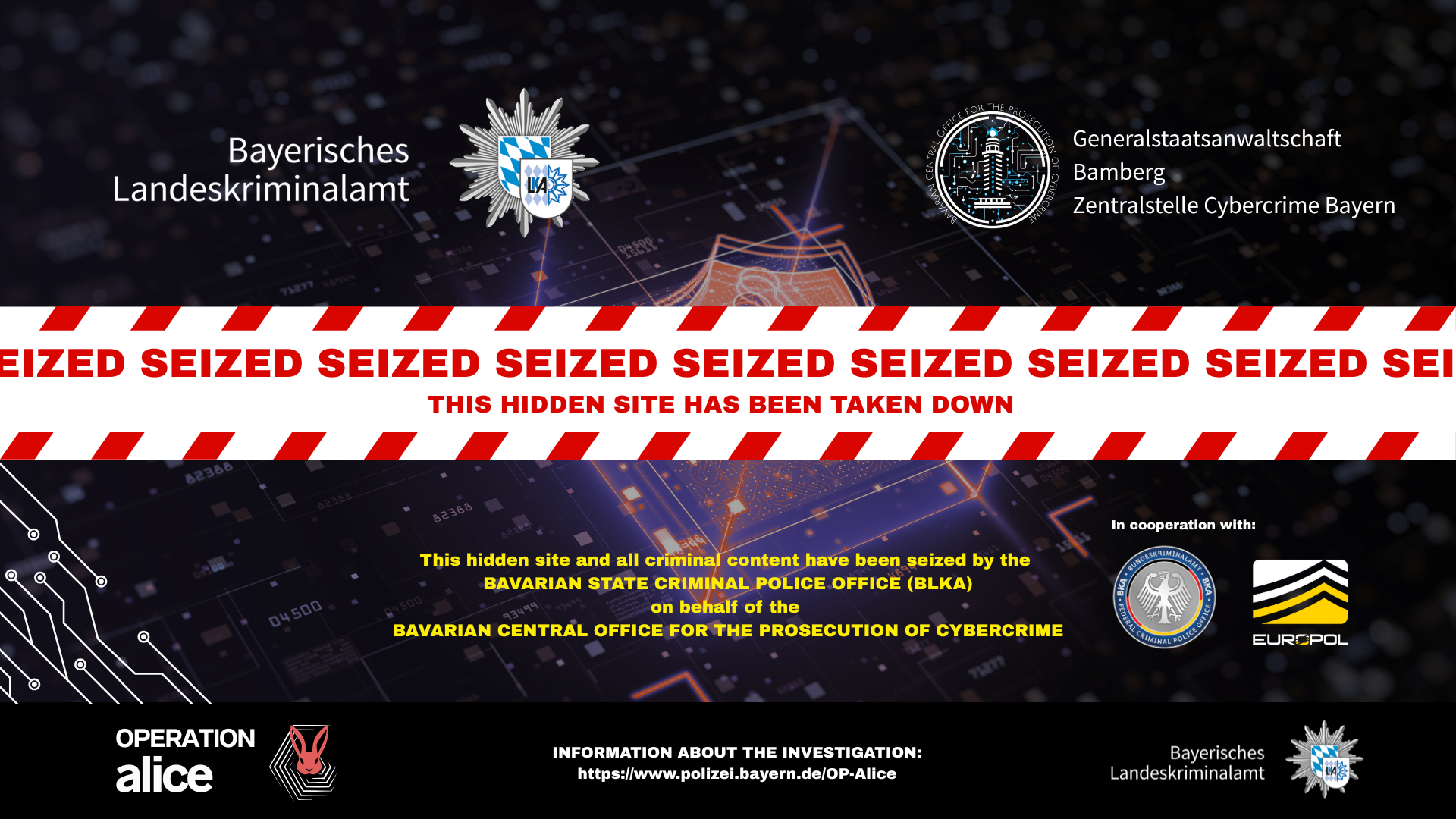 Desmantela Europol una red de 373 mil sitios web de abuso sexual infantil y ciberdelincuencia