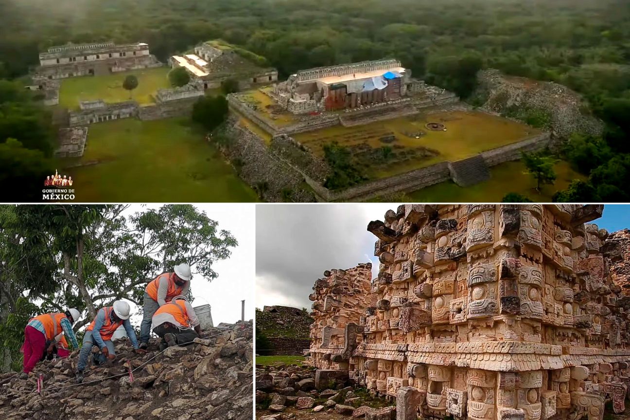 Avanza la recuperación del patrimonio arqueológico en la ruta del Tren Maya