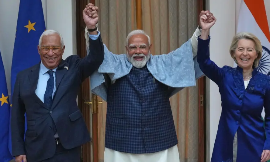 Firman acuerdo comercial India y la Unión Europea