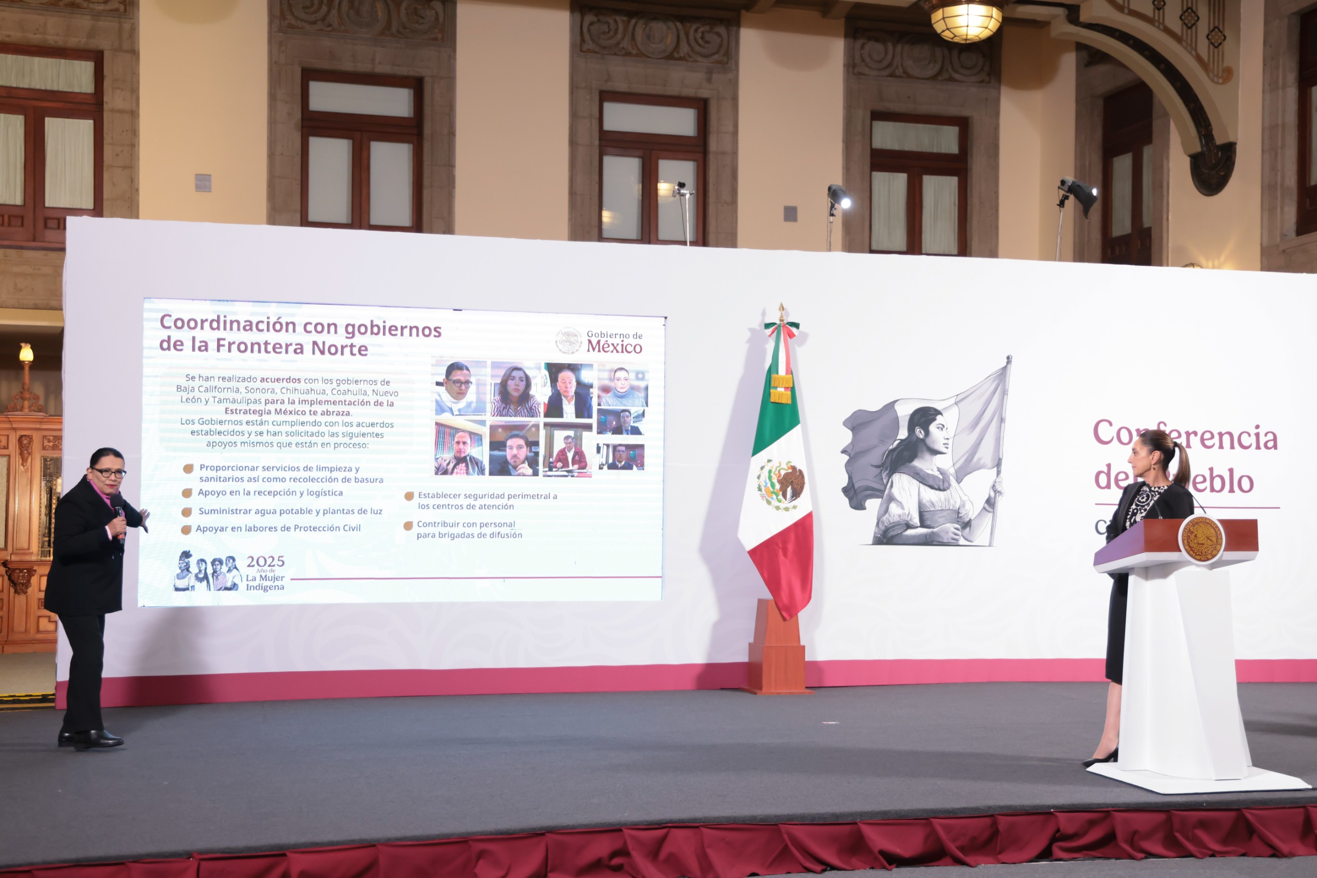 Anuncia Rosa Icela Rodríguez atención integral para mexicanos deportados