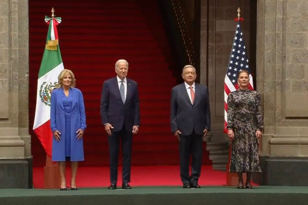 Destacan libertad, educación, cultura y justicia en un mensaje conjunto, Jill Biden y Beatriz Gutiérrez Müller