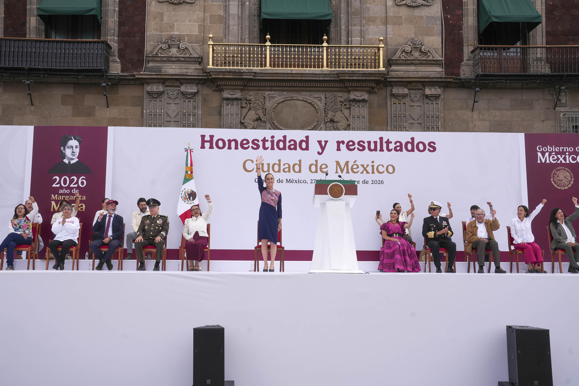 “Solo el pueblo determina el destino de México”: Sheinbaum cierra su gira de Honestidad y Resultados en CDMX