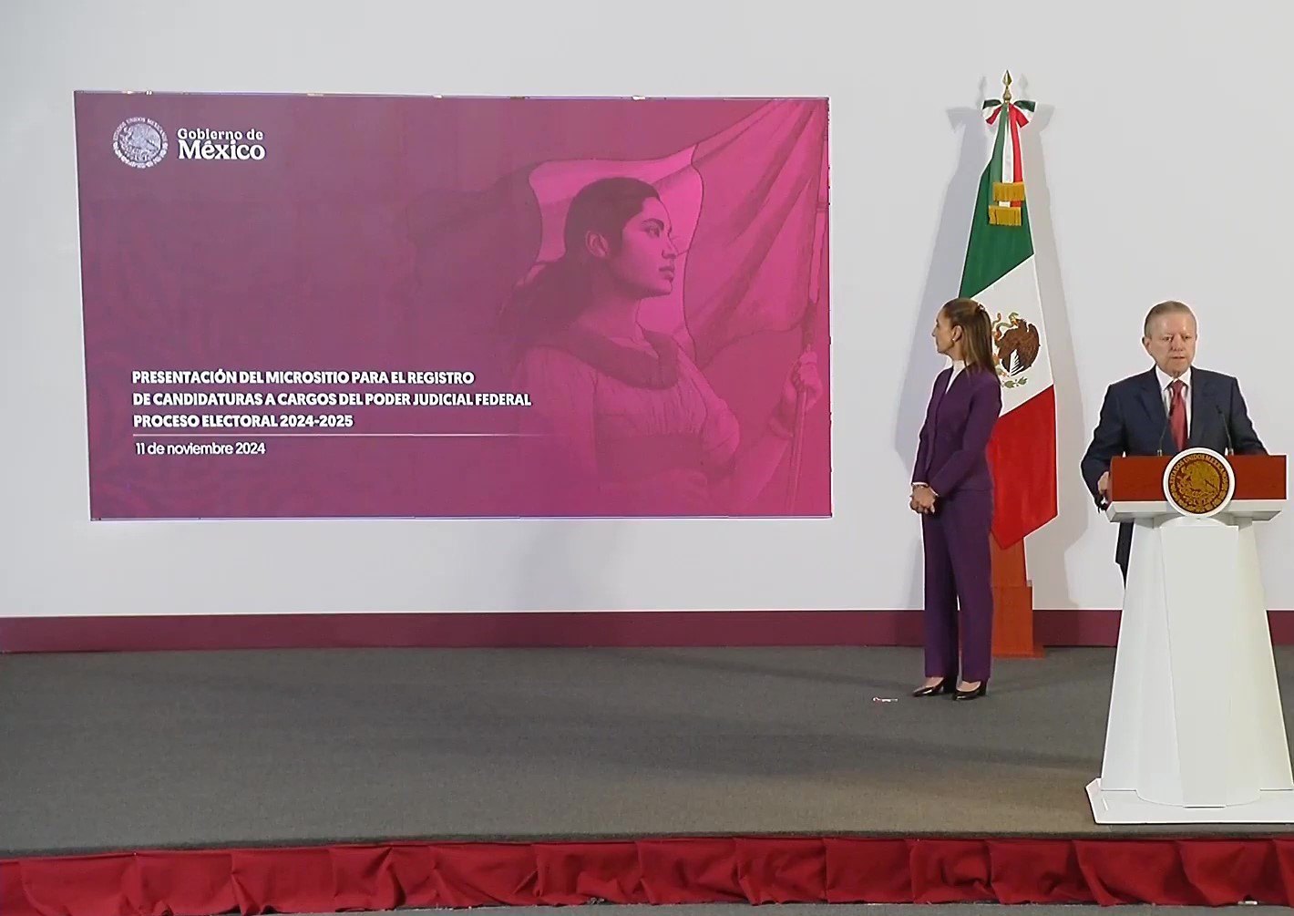 Presentan Micrositio para el registro de candidaturas a cargos del Poder Judicial; exhortan a los jóvenes abogados de todo el país a participar