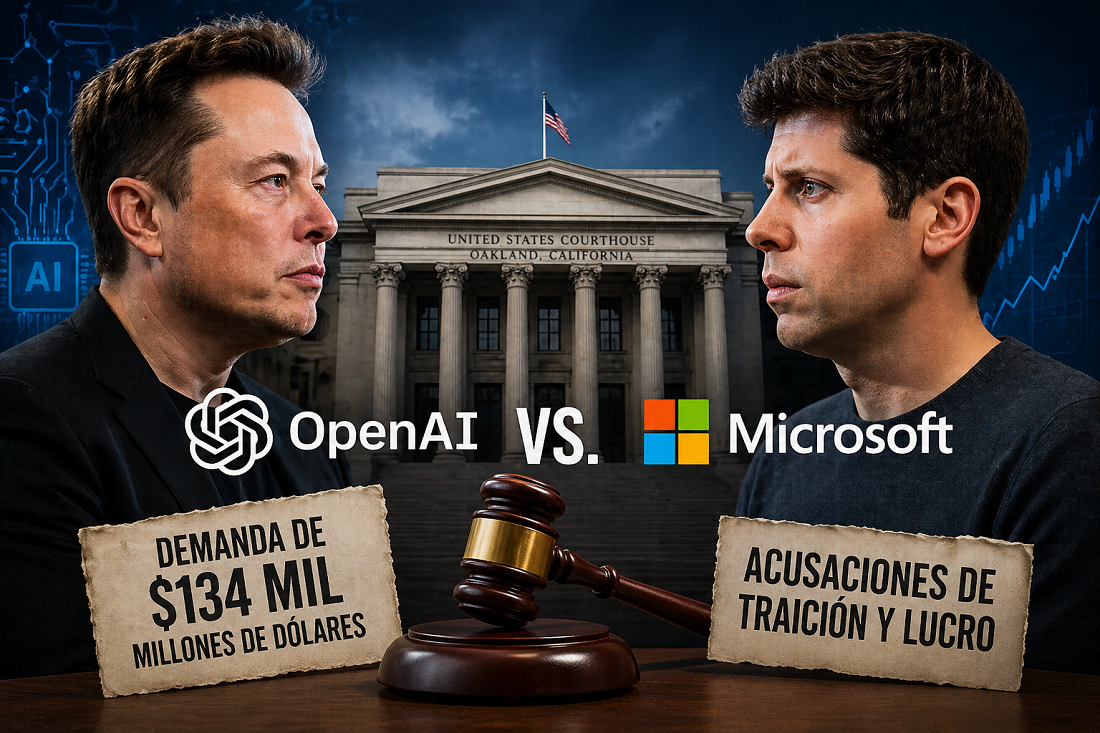 Musk vs Altman: Inicia juicio millonario contra OpenAi, que pone en juego el futuro de la IA