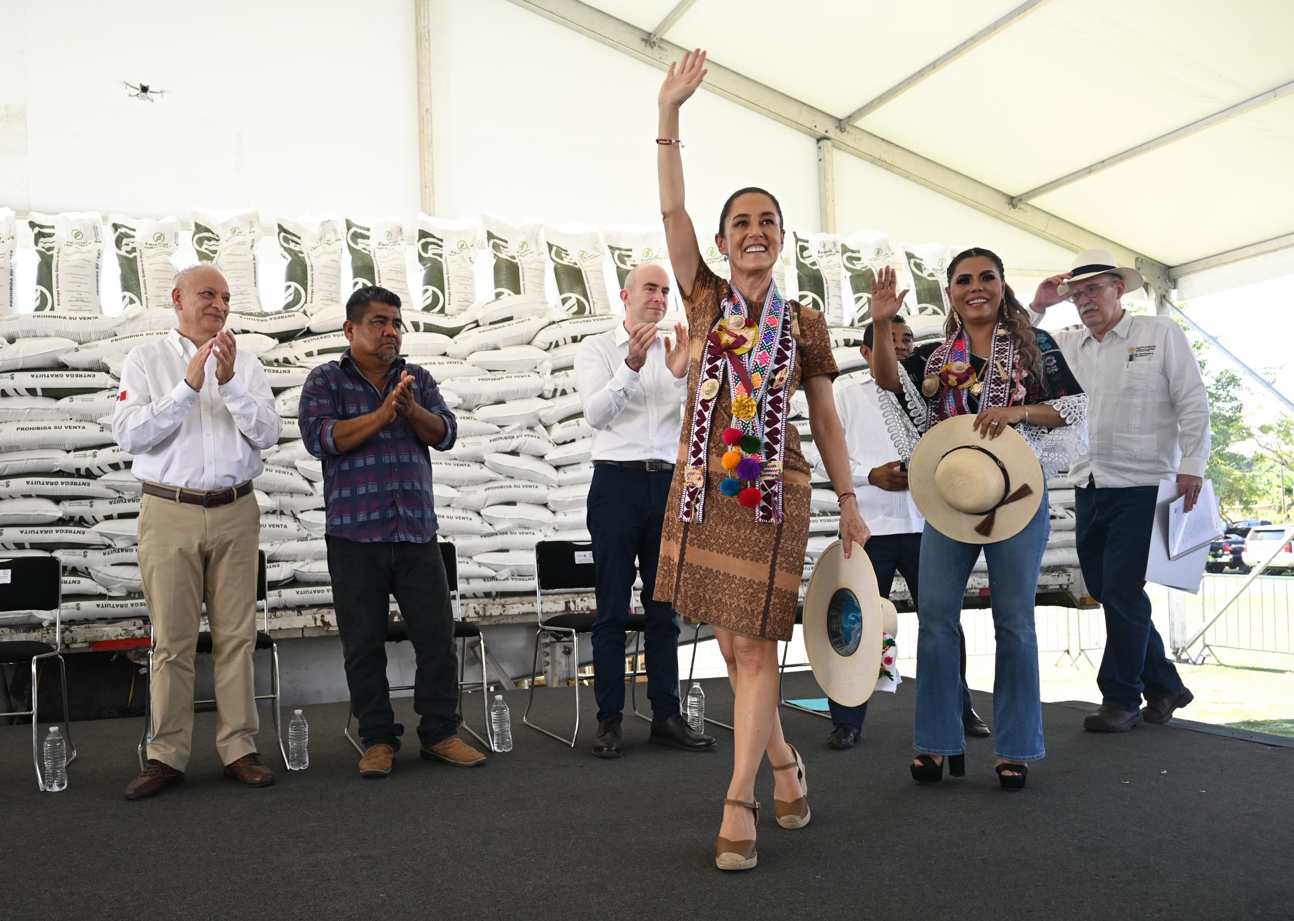 Encabeza la Presidenta Claudia Sheinbaum arranque del Programa Nacional de Fertilizantes para el Bienestar