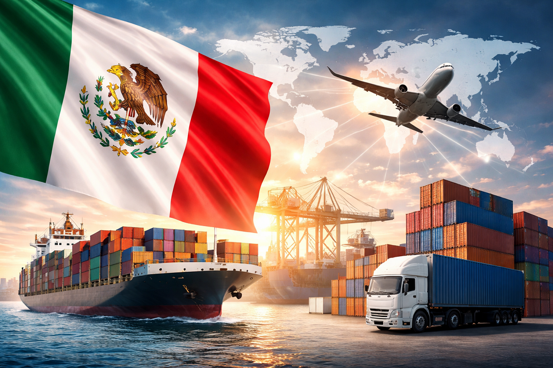 México se consolida entre las 10 mayores potencias exportadoras del mundo