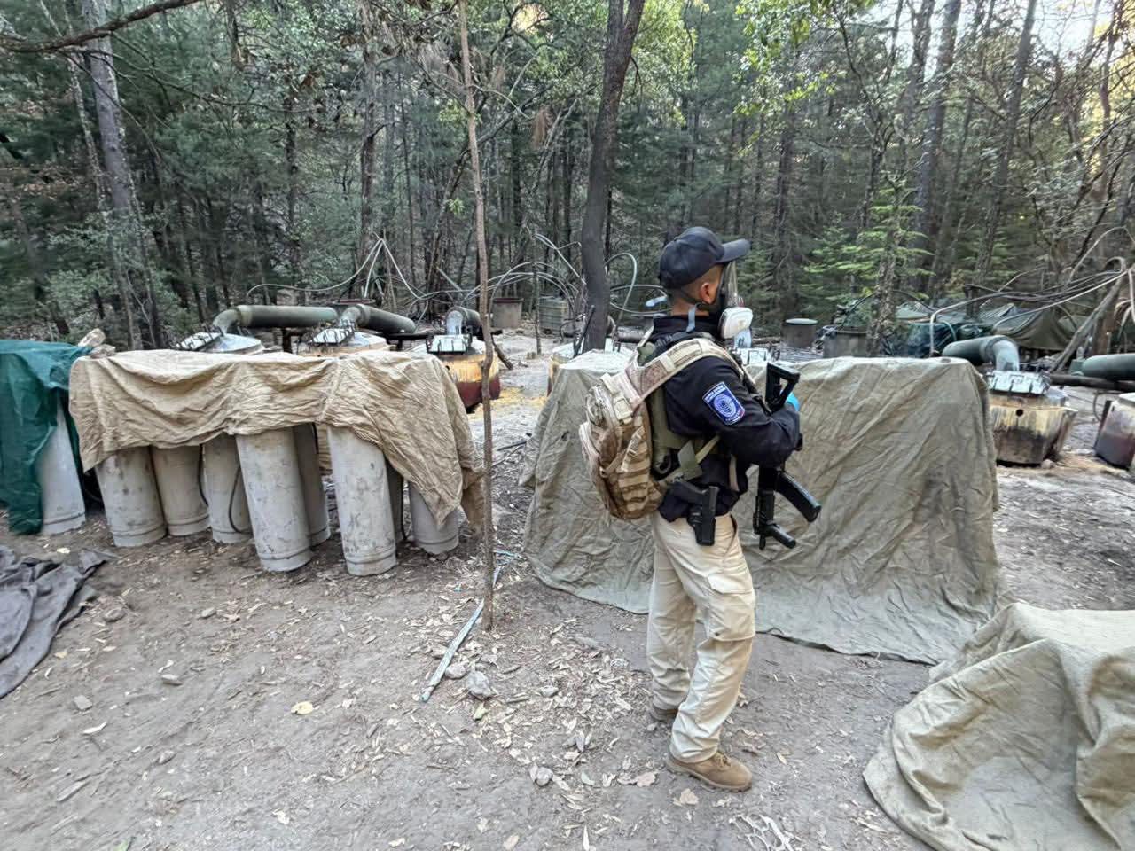 Revela FGR detalles de narcolaboratorio en Chihuahua ligado a presencia de agentes de EEUU