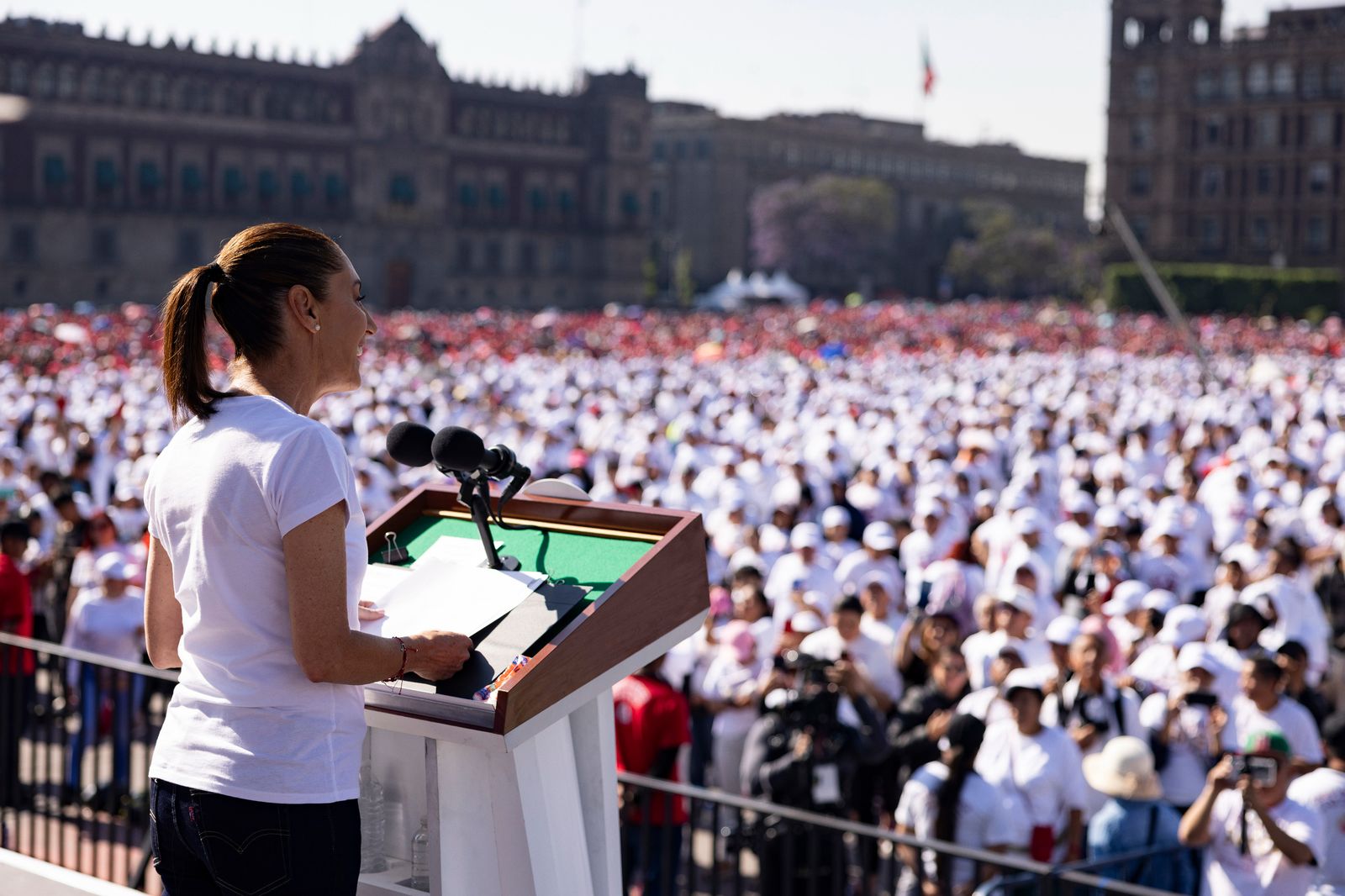 Clase Nacional de Boxeo es una muestra de que en México se construye paz y prosperidad: Claudia Sheinbaum