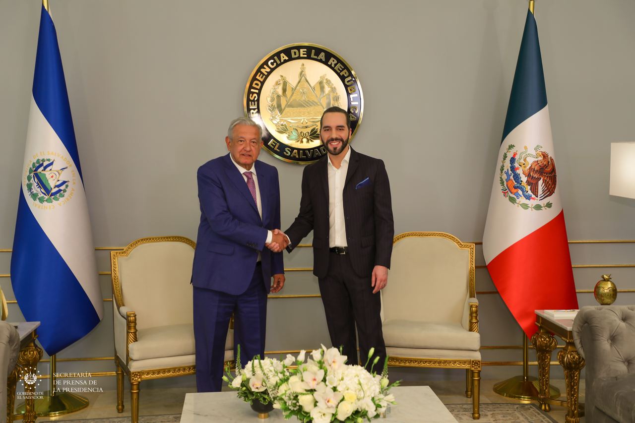 Acuerdan AMLO y Bukele fortalecer la relación política, económica, comercial y migratoria