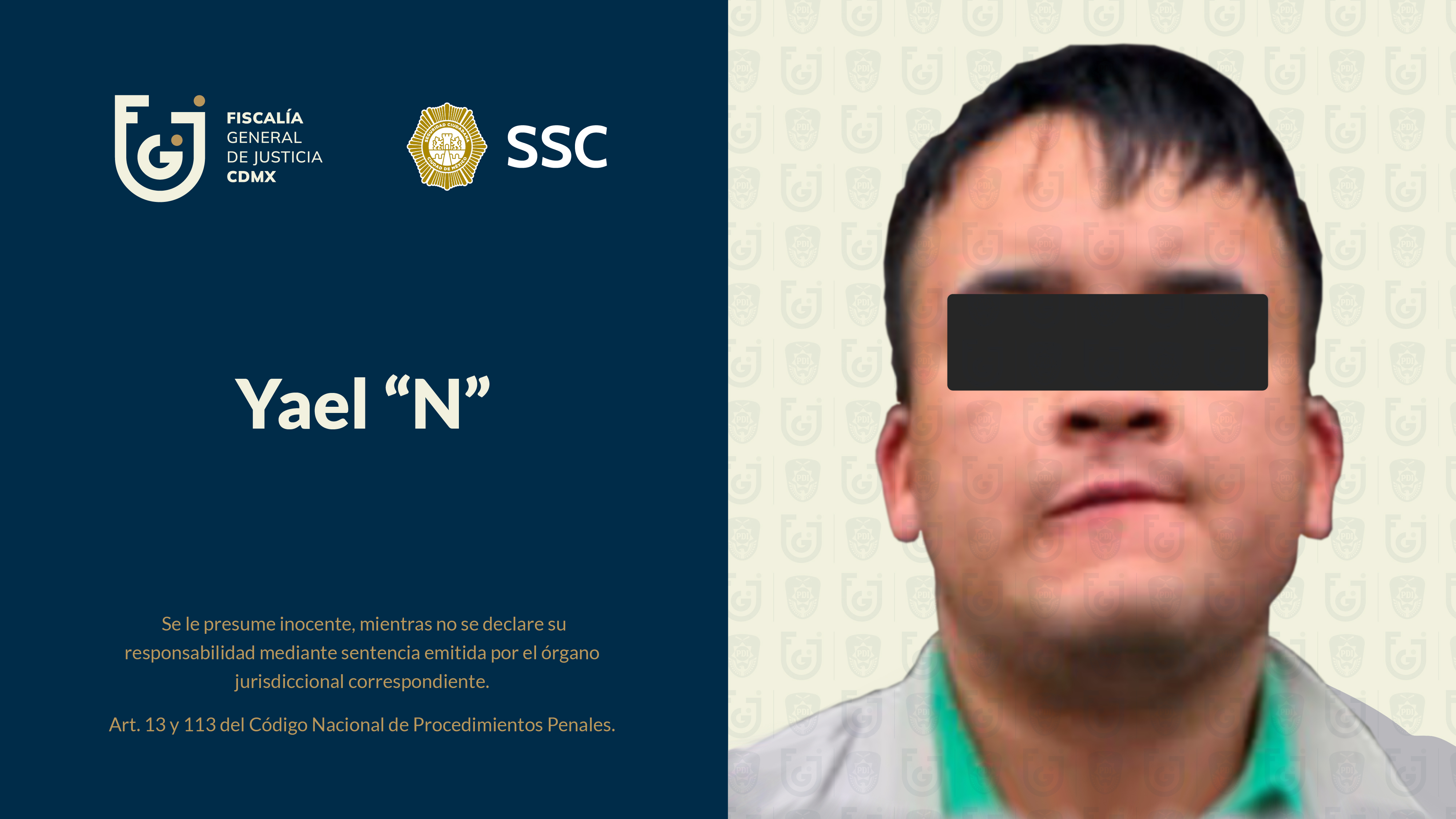 Vinculan a proceso a Yael “N”, presunto responsable de homicidio de un regidor de Tamaulipas