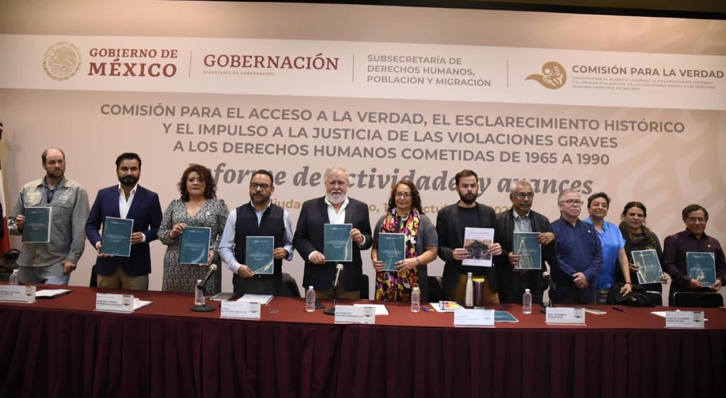 Presentan avances de la Comisión de la Verdad de la Guerra Sucia