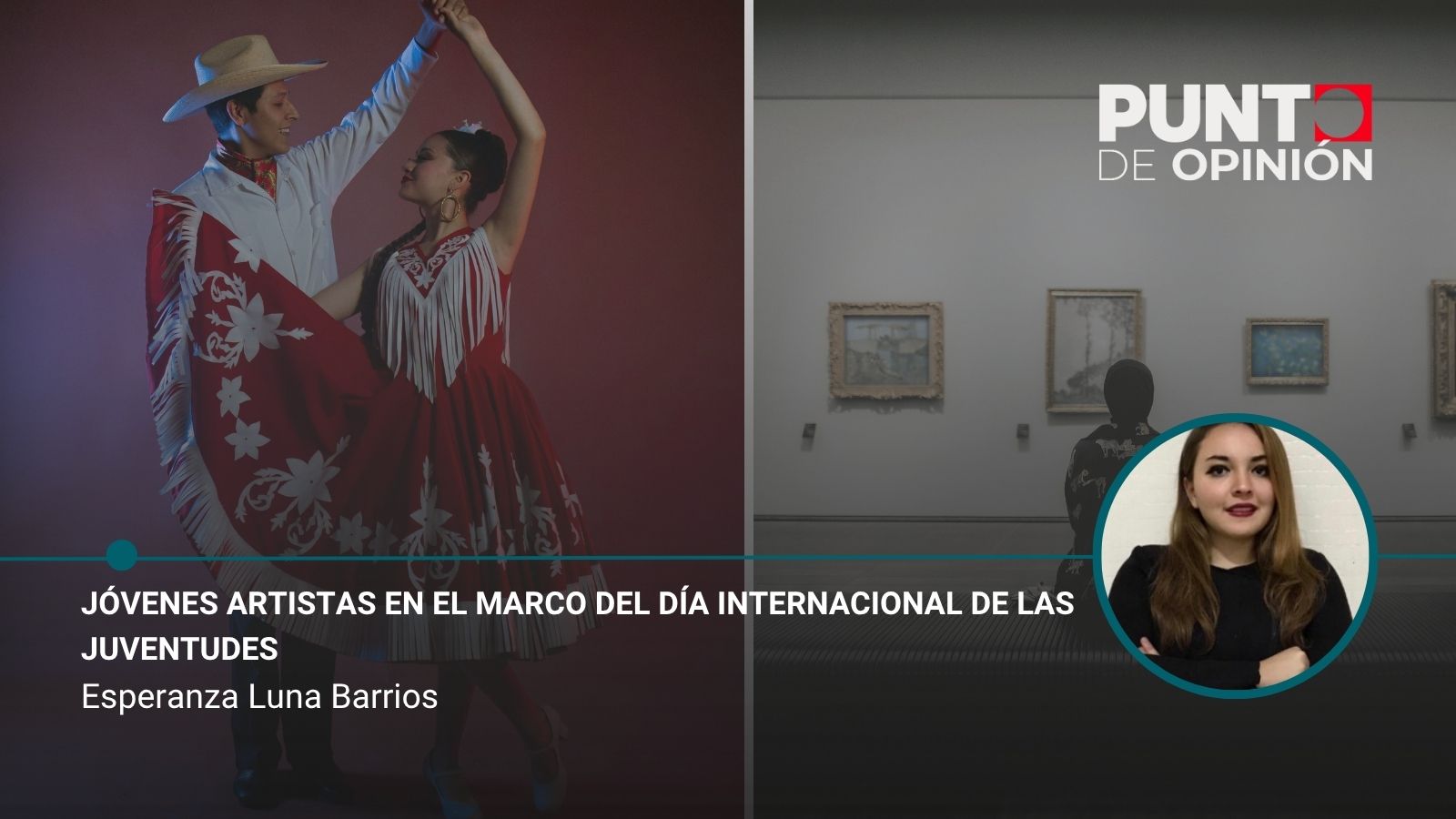 Jóvenes artistas en el marco del Día Internacional de las Juventudes