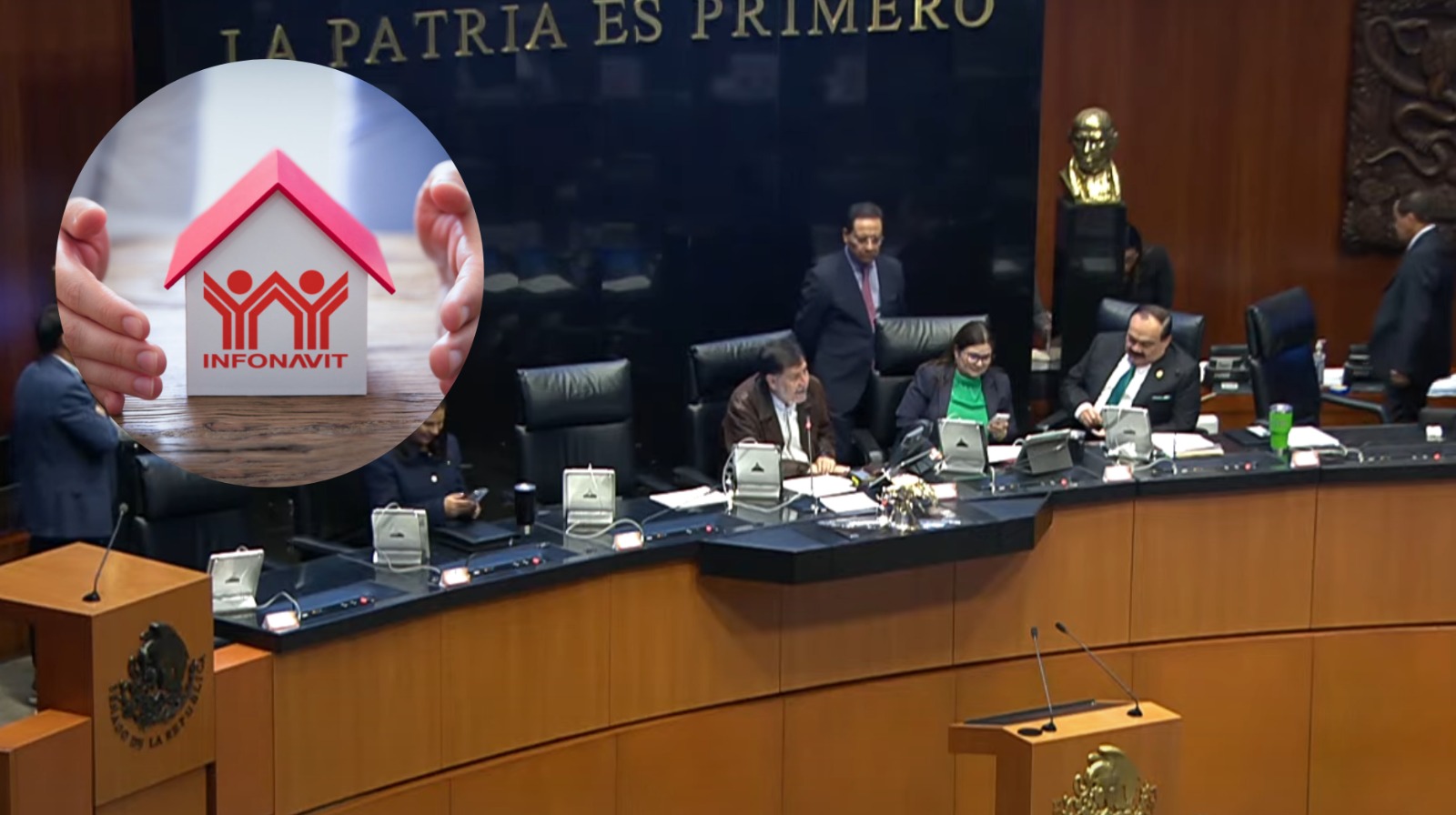 Aprueba Senado de la República reforma a la Ley del Infonavit y la Ley Federal del Trabajo