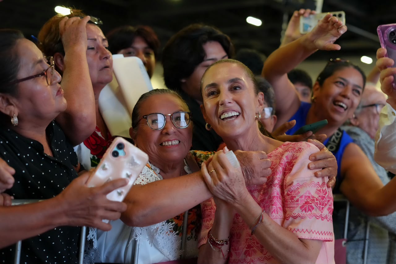 Presenta Claudia Sheinbaum su 2do Informe de Gobierno en Yucatán y Quintana Roo