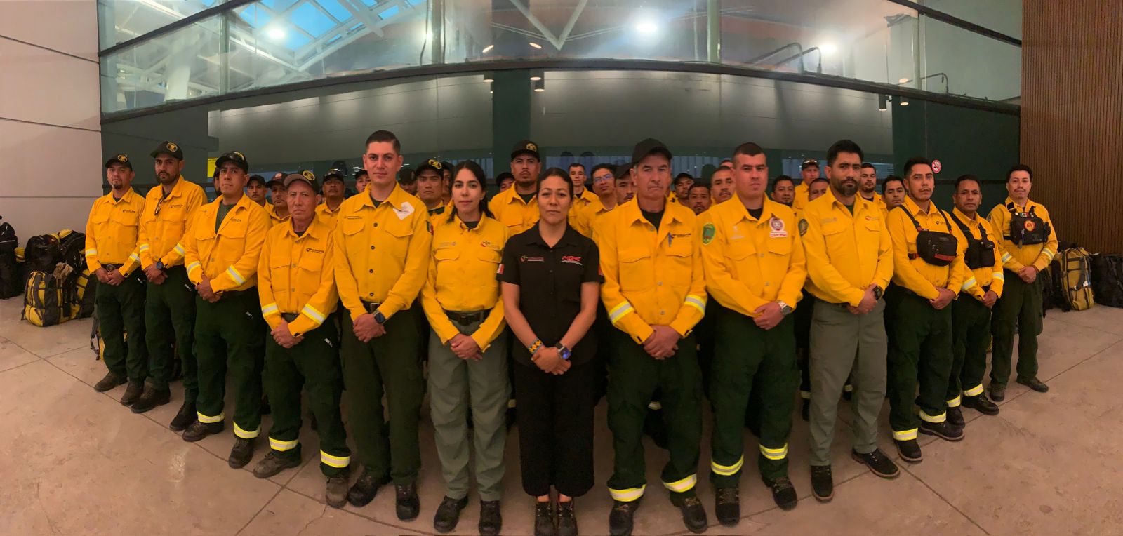 Envía Gobierno de México tercer contingente de apoyo ante la emergencia por incendios forestales en Canadá