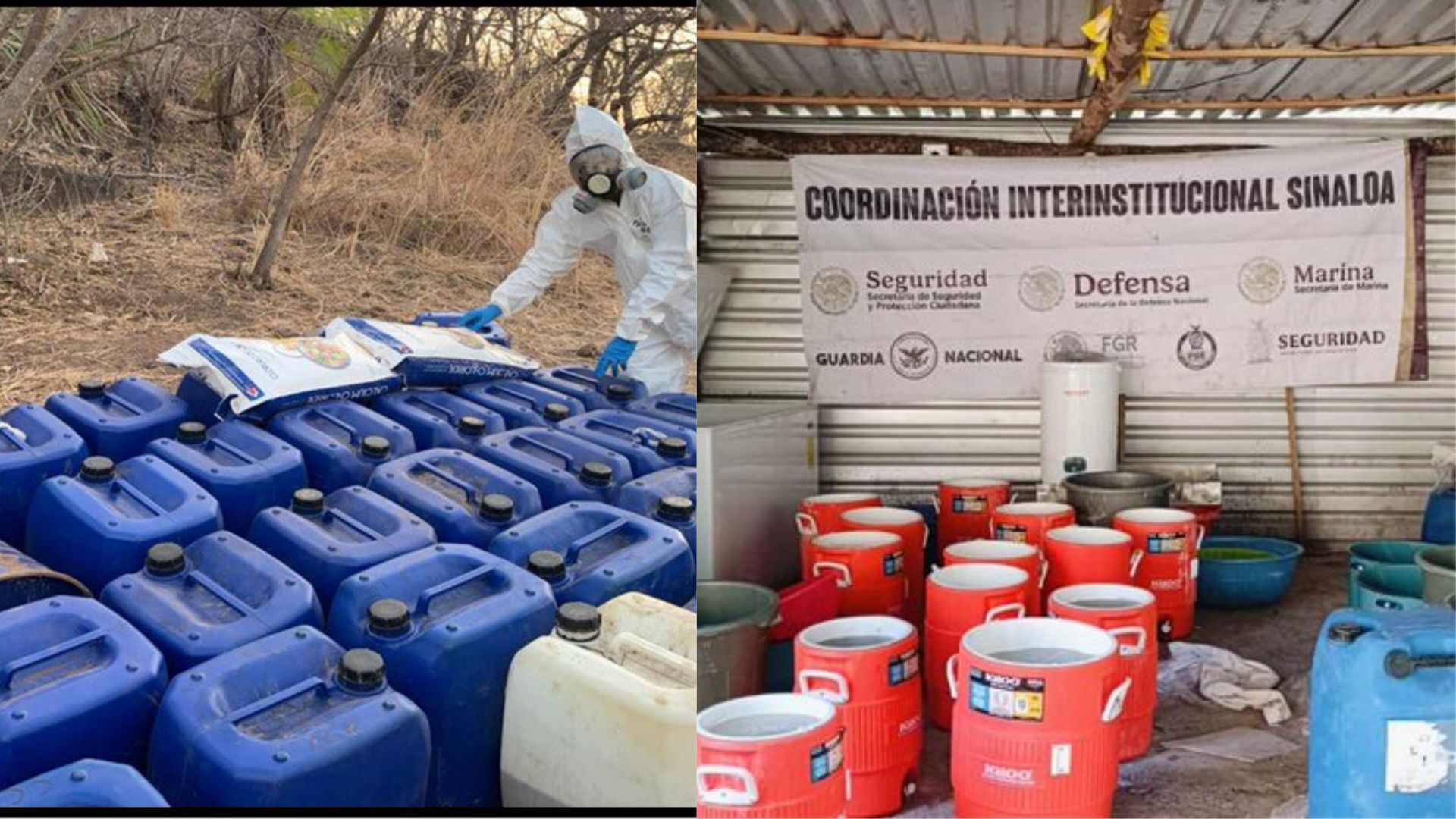 Aseguran 152 laboratorios clandestinos en Sinaloa durante marzo