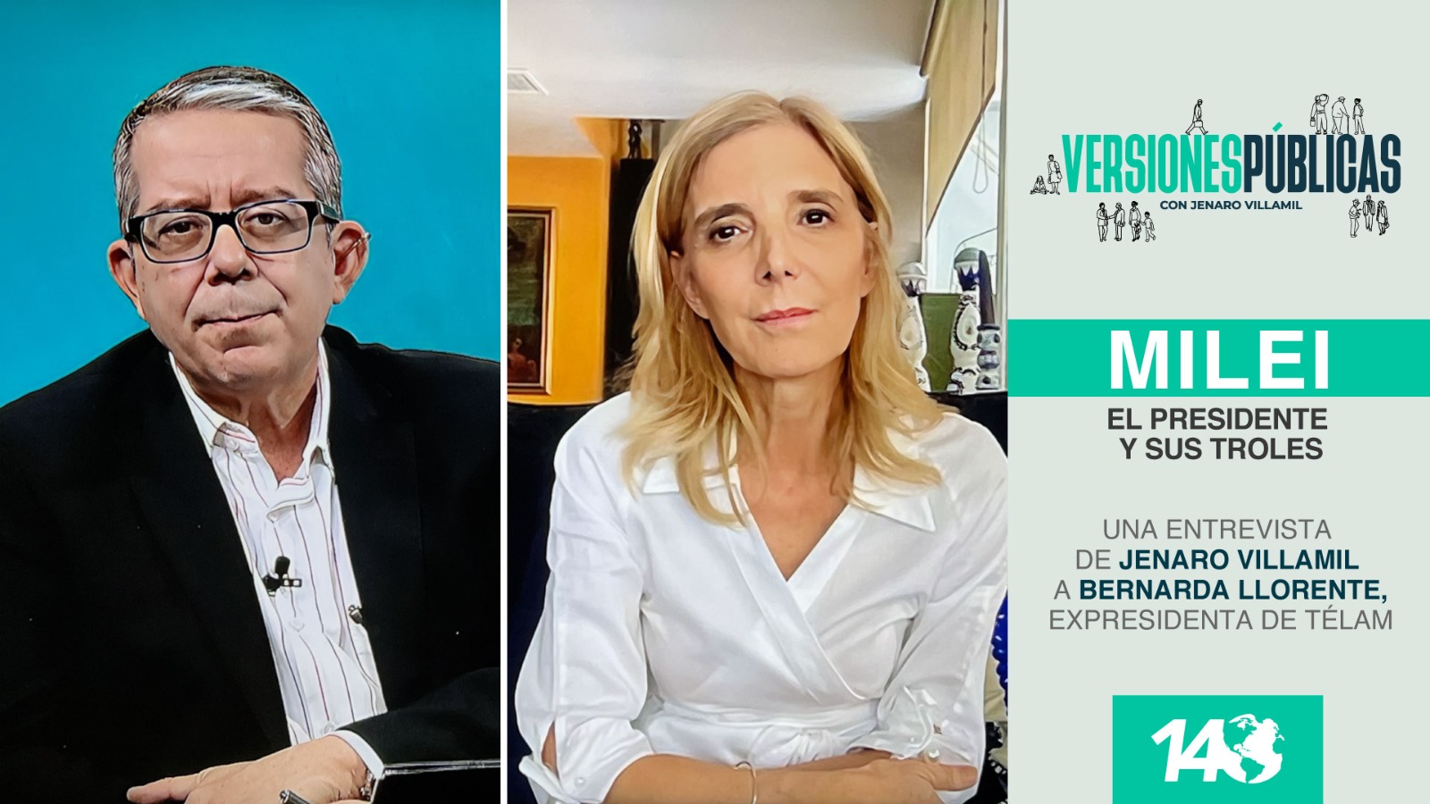 Uno de los grandes promotores de desinformación en Argentina es el presidente Javier Milei: Bernarda Llorente