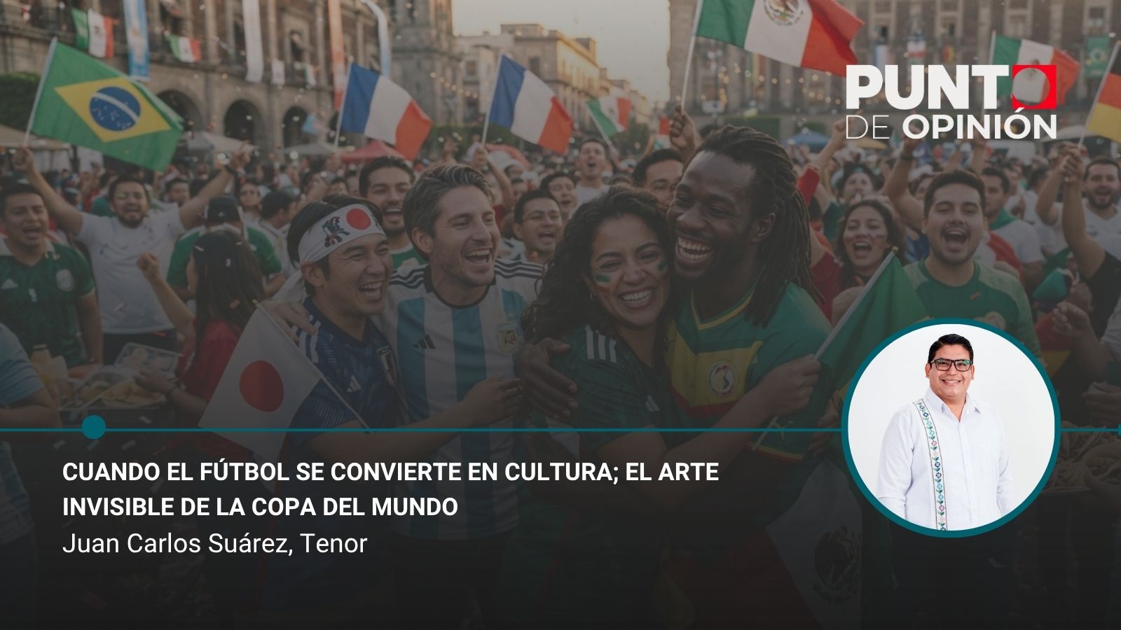 Cuando el fútbol se convierte en cultura; el arte invisible de la Copa del Mundo