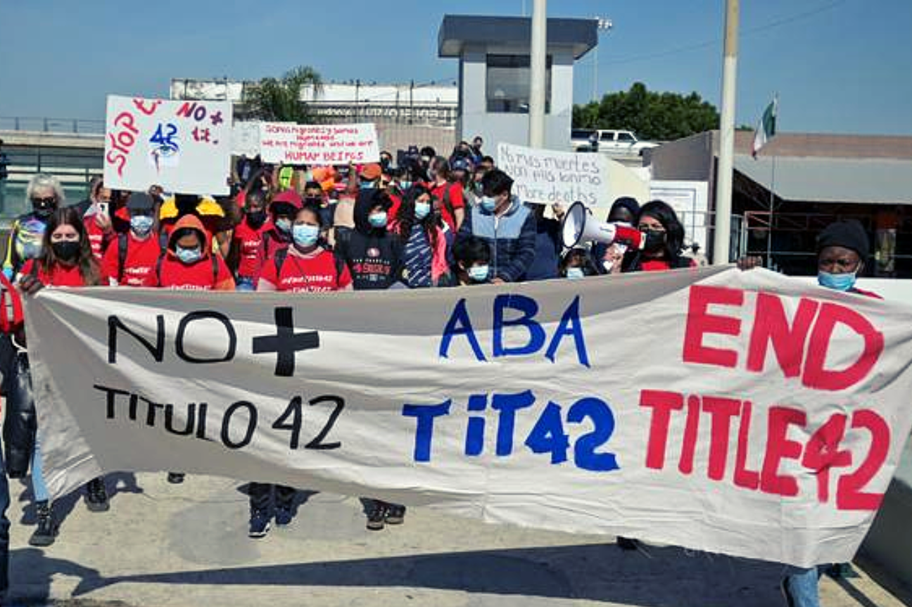 Adiós al Título 42: política fronteriza anti-migrante