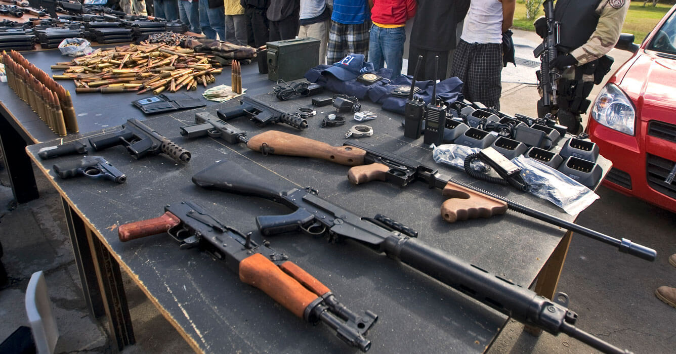 Revela informe orígenes de armas de Estados Unidos traficadas hacia México