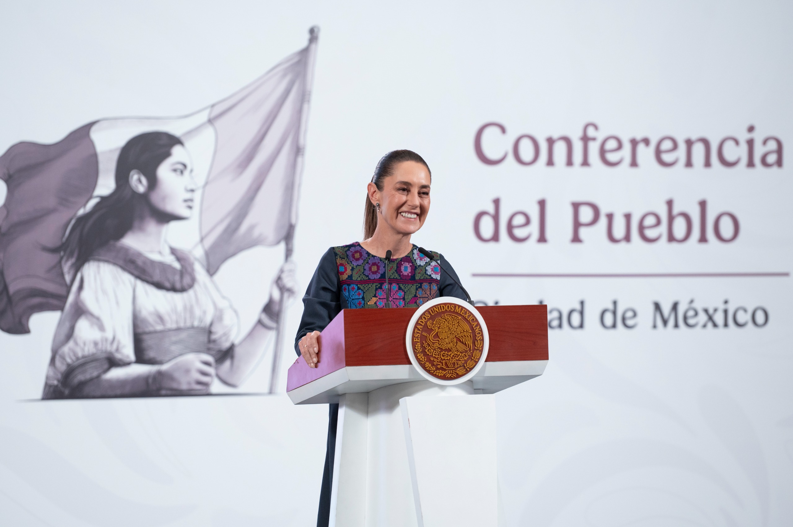 Señala Claudia Sheinbaum que objetivo de la Reforma Electoral es disminuir costos y garantizar procesos electorales transparentes