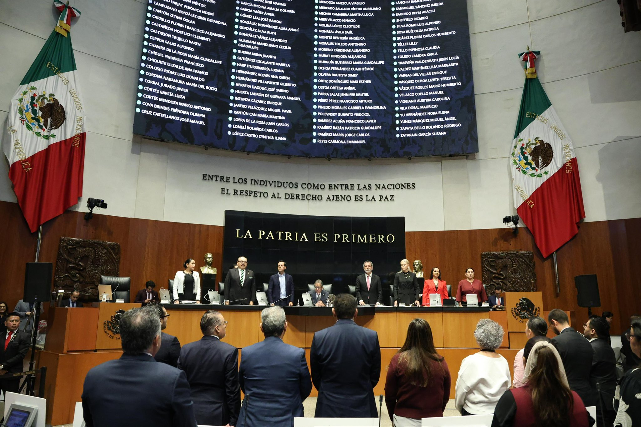 Senado declara constitucionalidad de la reforma de nacionalidad única para presidencia y gubernaturas