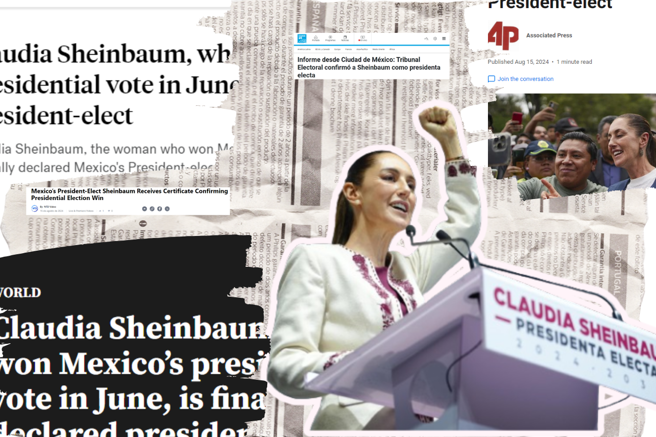 Reportan medios internacionales el nombramiento de Claudia Sheinbaum como Presidenta electa de México