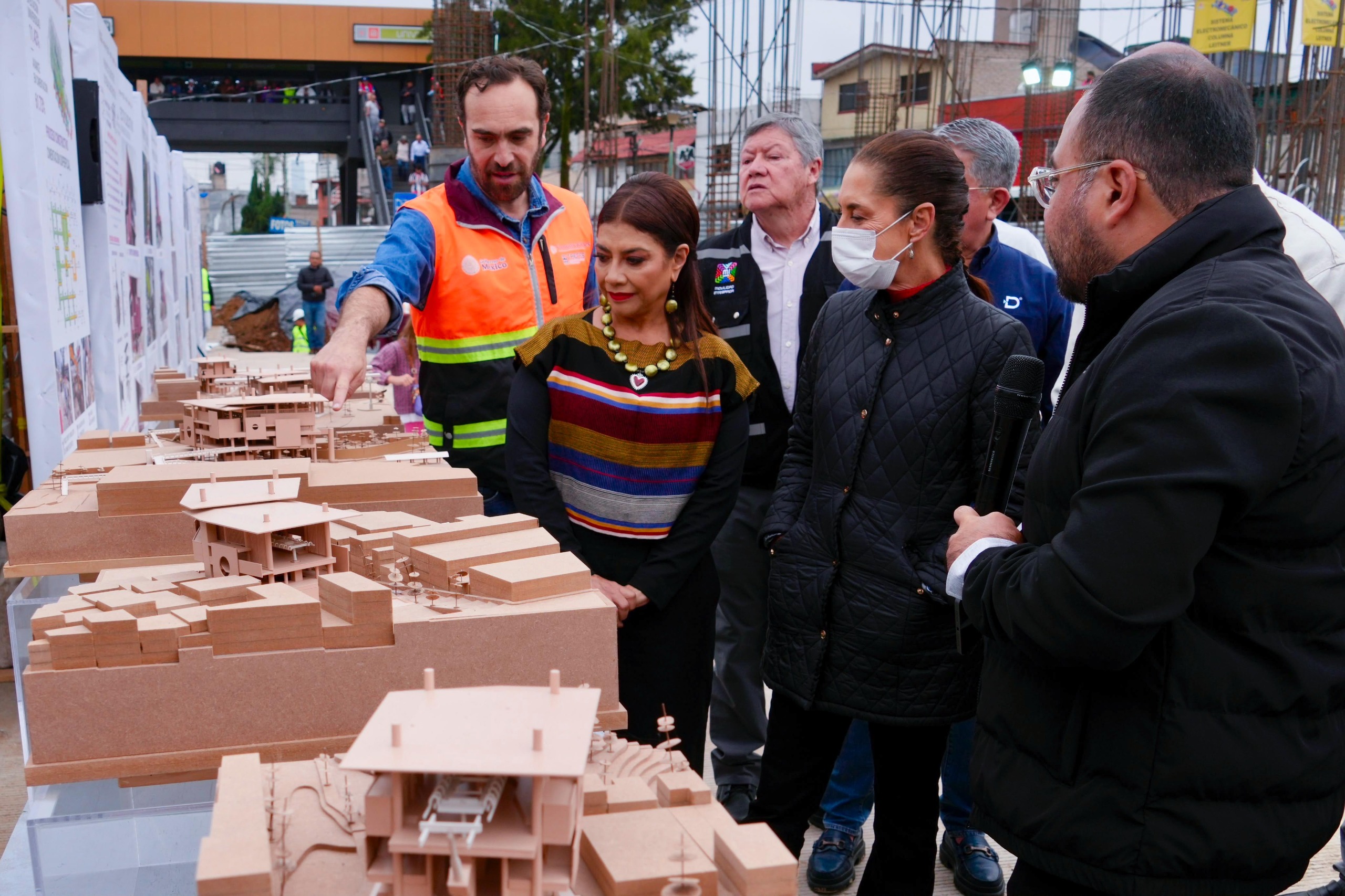 Supervisa Claudia Sheinbaum construcción de la Línea 4 del Cablebús; estará lista en diciembre de 2027