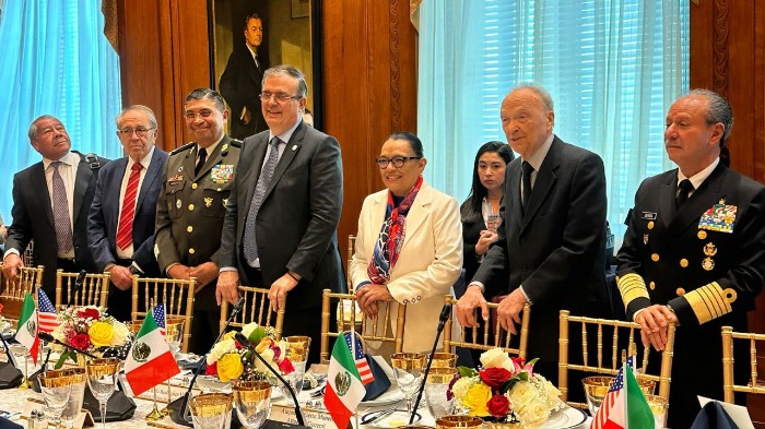 Acuerdan México y Estados Unidos incrementar la cooperación para combatir el tráfico de armas y de fentanilo en ambos países