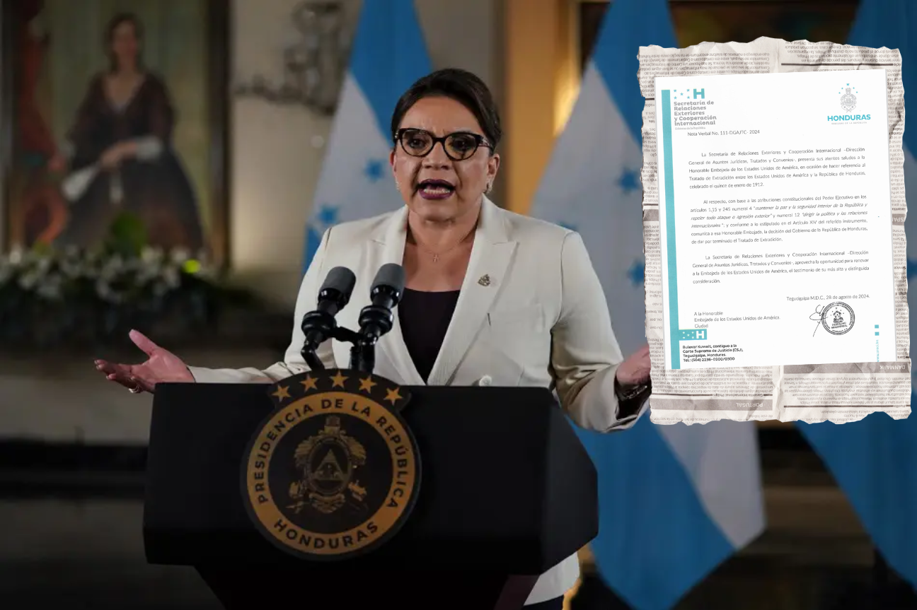 Ordena Xiomara Castro romper el Tratado de Extradición Honduras-EEUU, acusa de injerencismo norteamericano