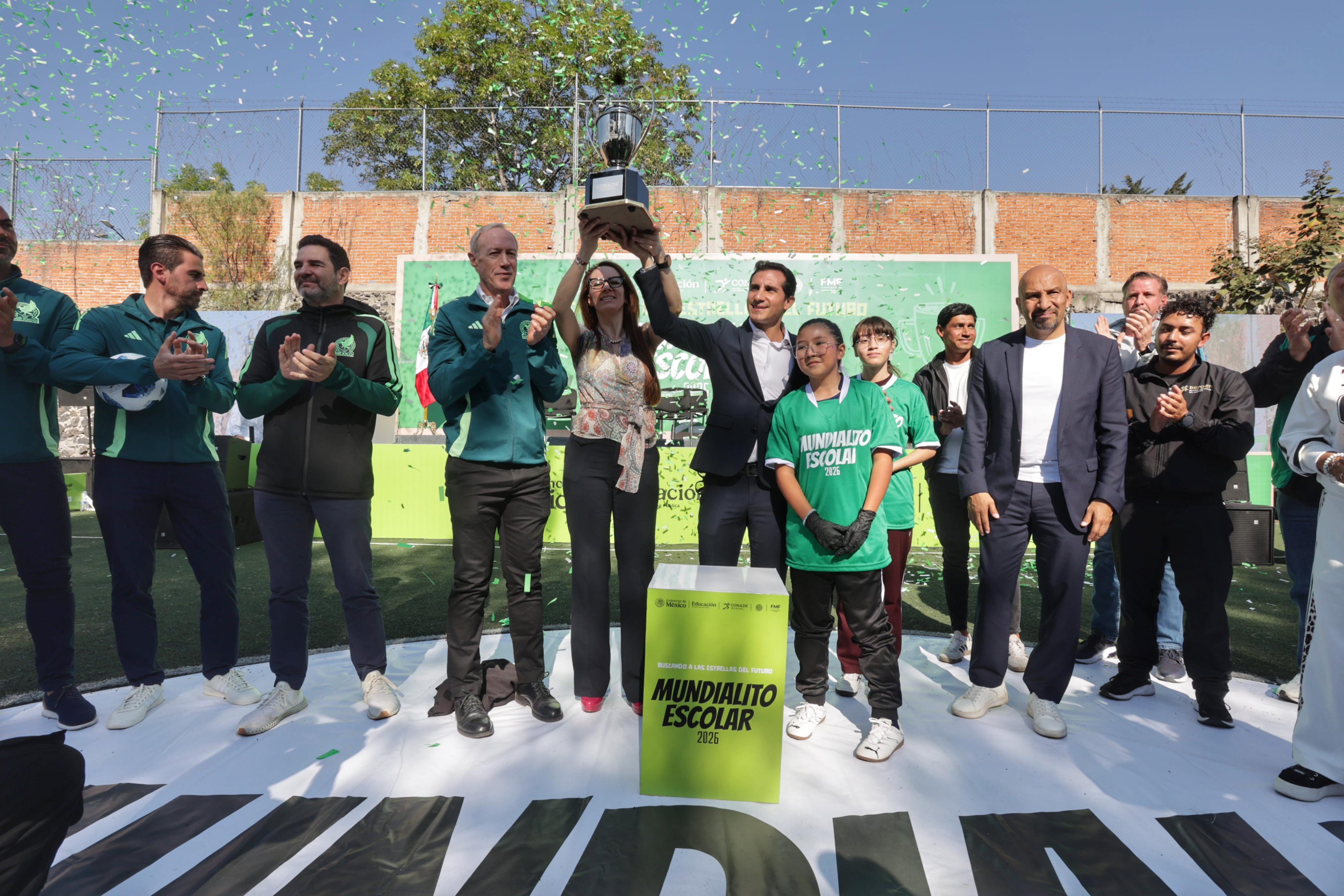Presenta SEP y FMF  Mundialito Escolar para impulsar deporte formativo
