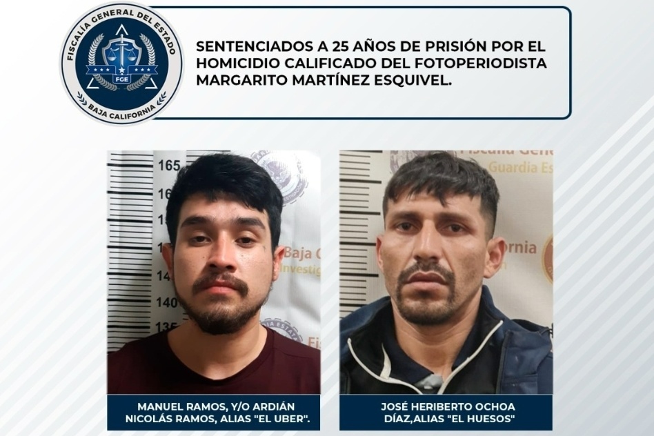Sentencian por 25 años a asesinos del periodista Margarito Martínez