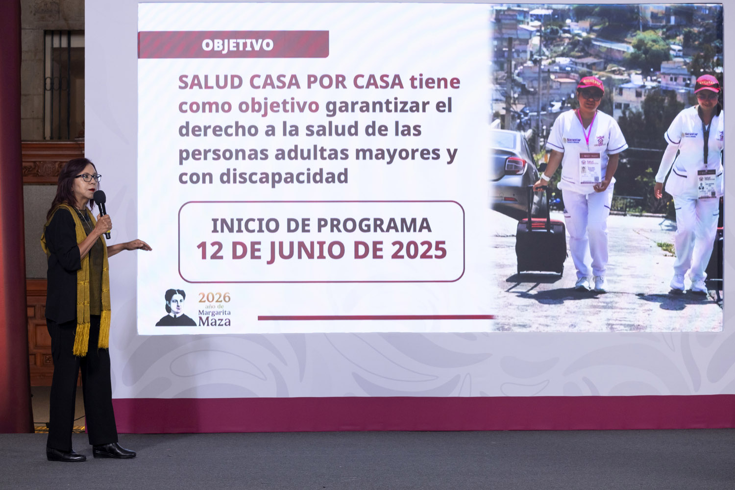 Reporta Secretaría de Bienestar más de 18 millones de visitas del programa Salud Casa por Casa