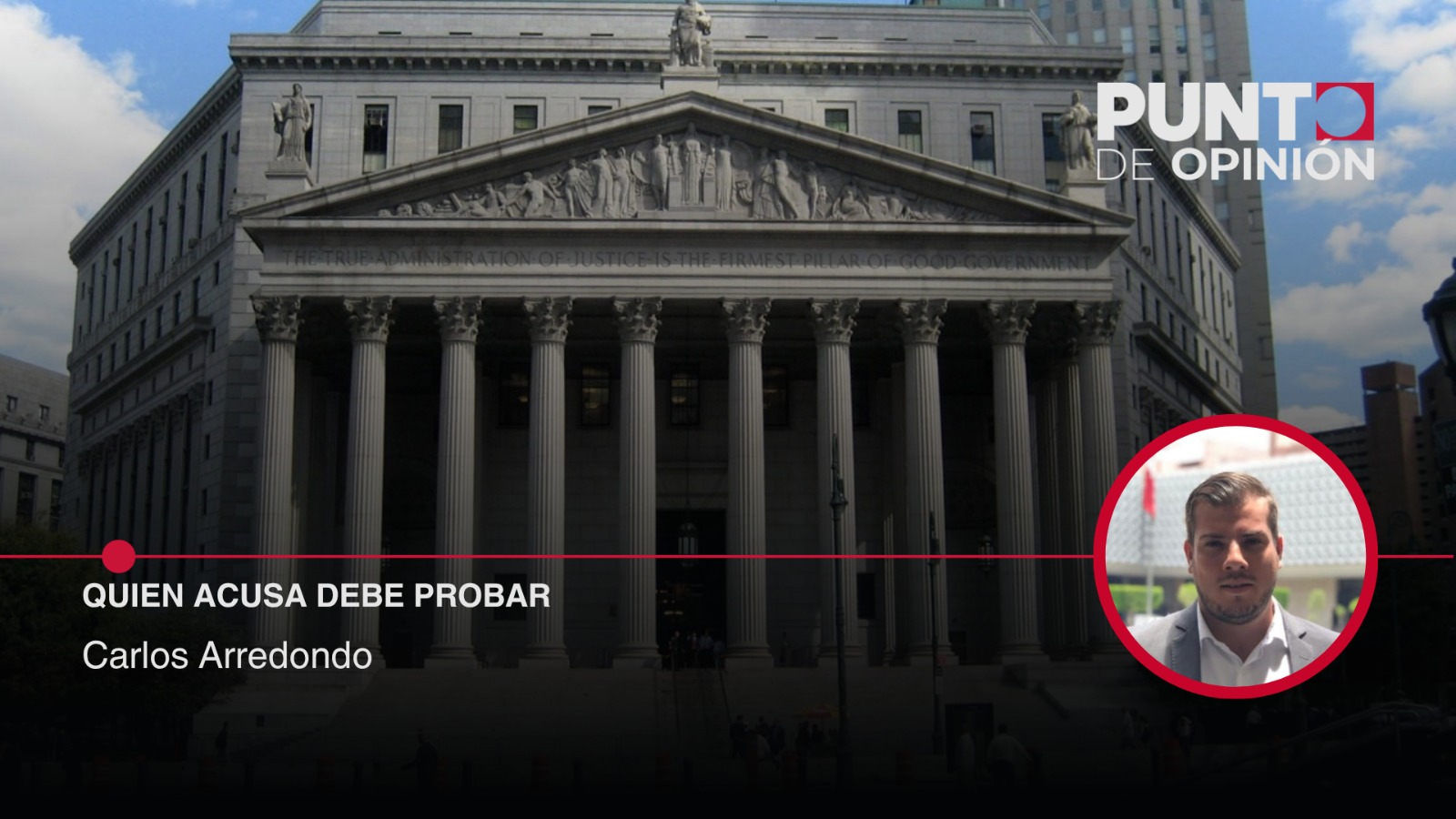 Quien acusa debe probar