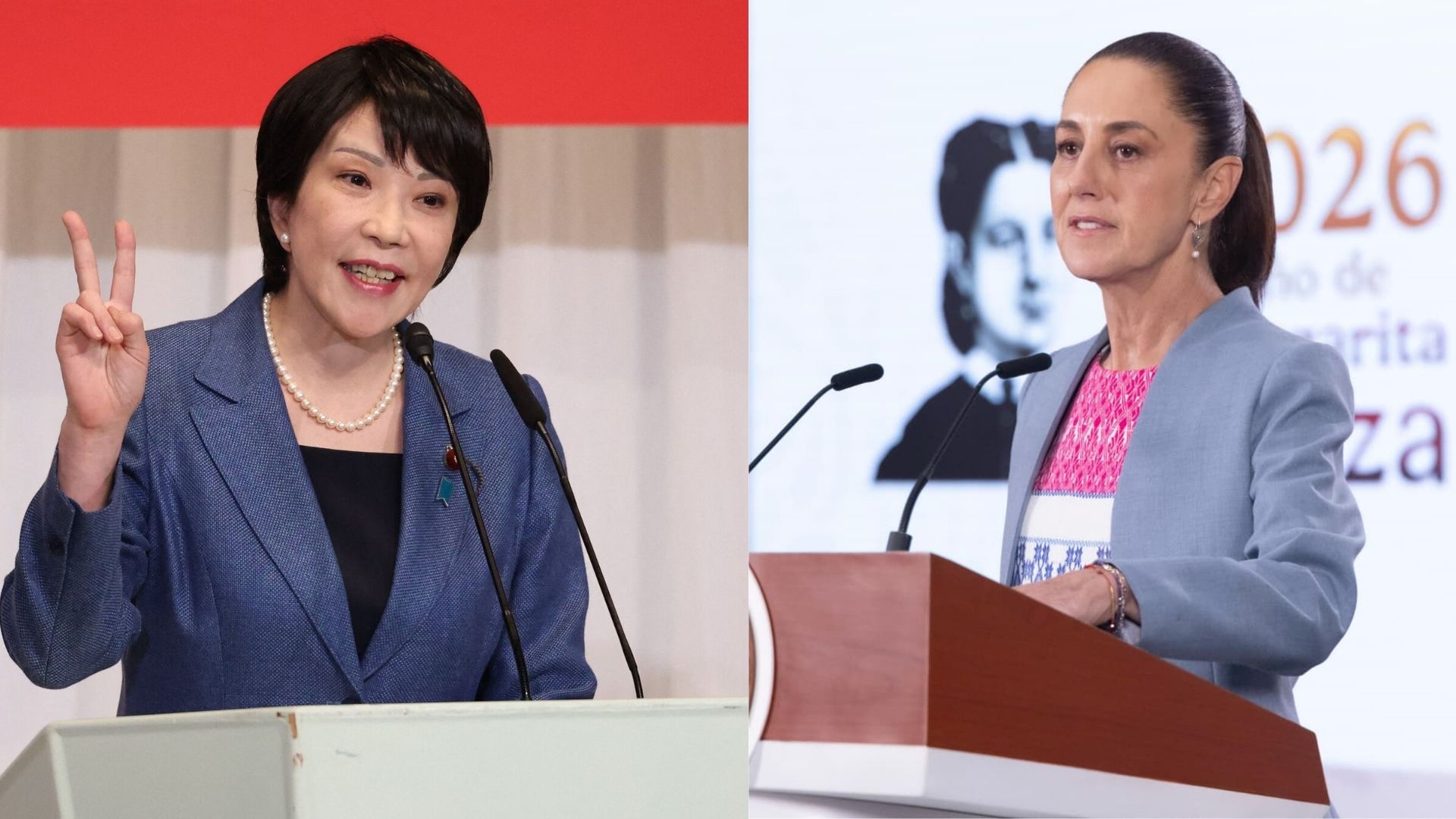 Claudia Sheinbaum y Sanae Takaichi acuerdan fortalecer inversión, comercio y cooperación entre México y Japón