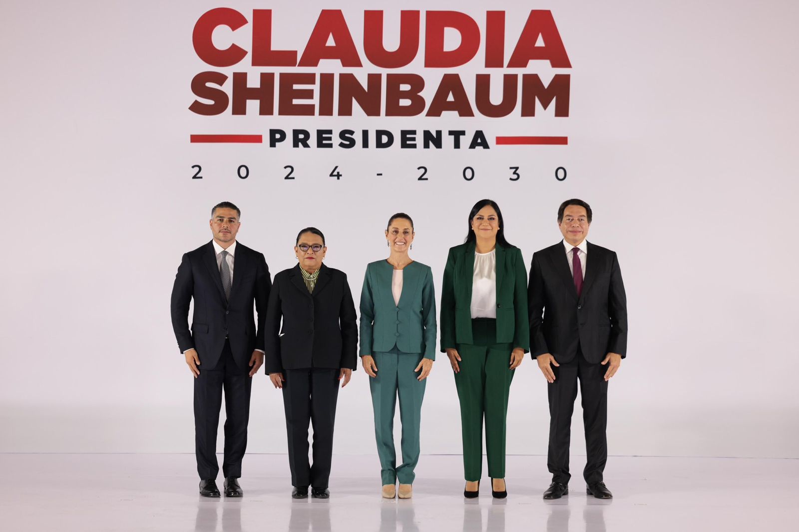 Harfuch, Rosa Icela, Mario Delgado y Ariadna, Cotinuidad y Confianza