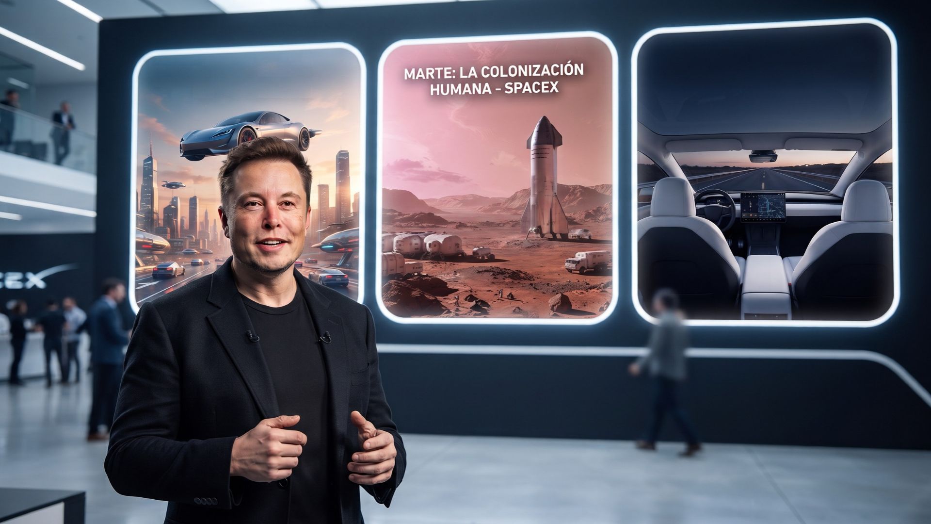 El espejismo del auto volador para ocultar los problemas de Musk, un libertario subsidiado