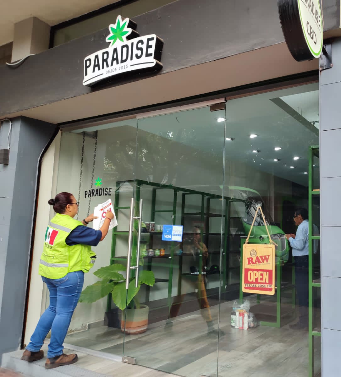 Cofepris asegura productos cannabicos de la empresa Paradise por incumplir la regulación sanitaria
