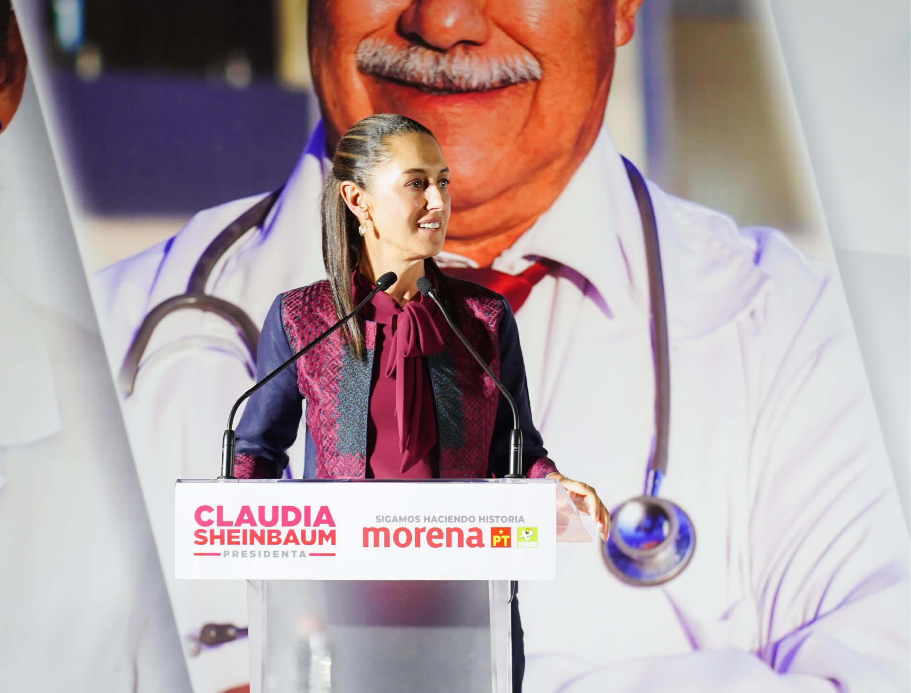 Presenta Claudia Sheinbaum su Plan de República Sana