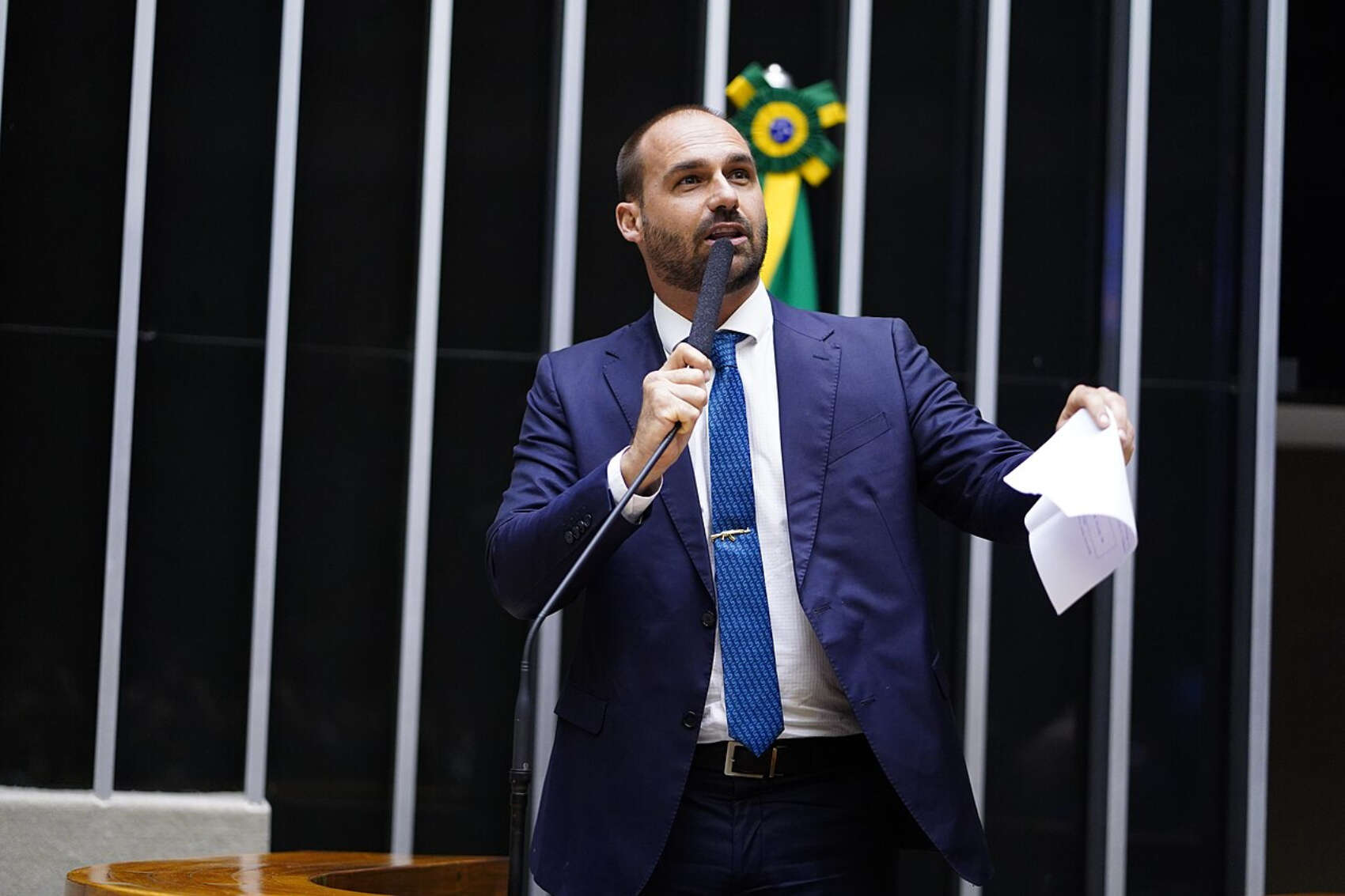 Supremo Tribunal de Brasil ordena arresto de Eduardo Bolsonaro, hermano de Flavio Bolsonaro