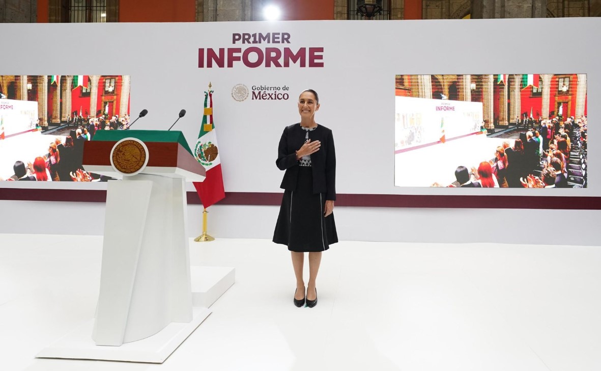 Llega Claudia Sheinbaum con aprobación histórica a su primer año de Gobierno