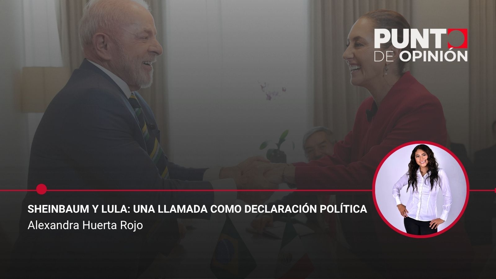 Sheinbaum y Lula: una llamada como declaración política